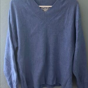 Nine West Women’s V-Neck Sweater in Light Blue